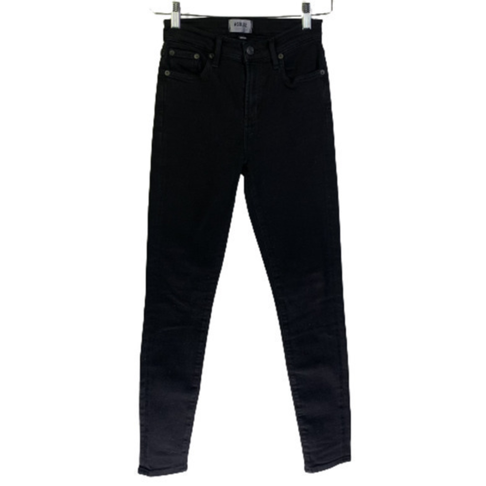 AGOLDE Black Sophie High Rise Skinny‎ Jeans